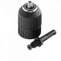 Патрон для дрели БЗП 2-13 мм, М12 х 1.25, адаптер SDS Plus Сибртех  картинка